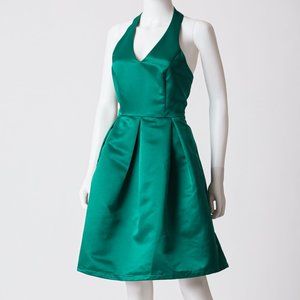 NWT Modcloth Liza Luxe Emerald Green Dress